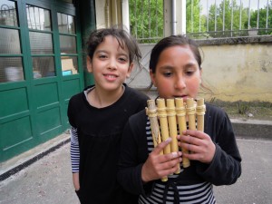 Flûte de pan en bambou